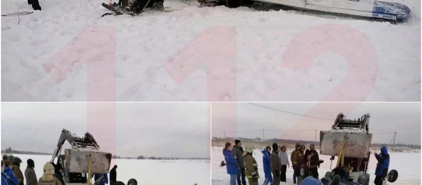 Ρωσία: Πληροφορίες για 3 νεκρούς έπειτα από συντριβή αεροσκάφους στην Αγία Πετρούπολη